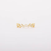 Zigzag Half Stacking Ring