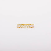 Marquise Moissanite Eternity Band