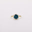 Tidal Lagoon Bold Bloom Halo Ring - Round Brilliant