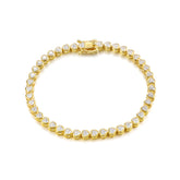 Heart Tennis Bracelet