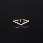 V-shape Stacking Ring