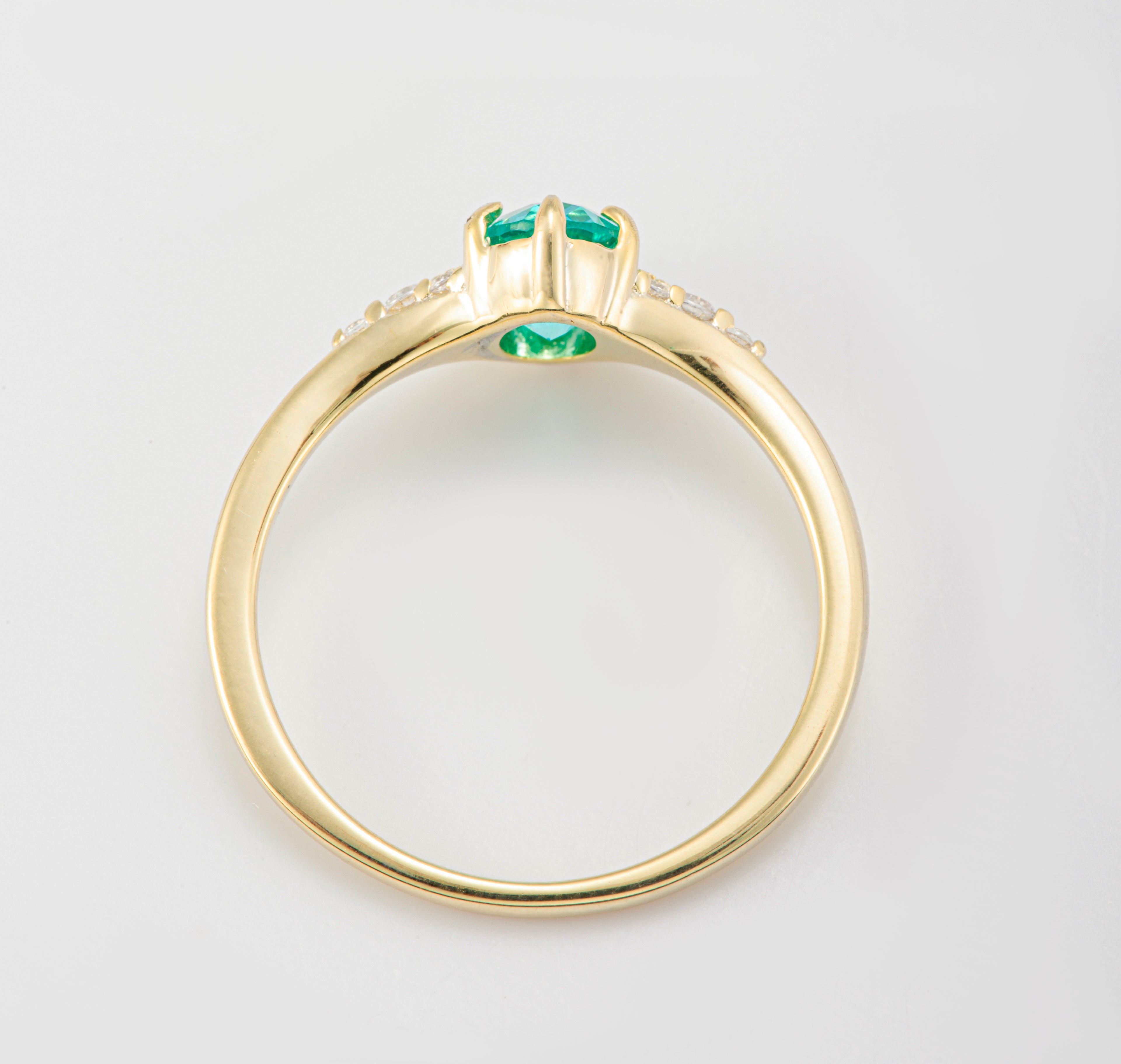 Paraiba Blue Lab Garnet Ring | Alvaura