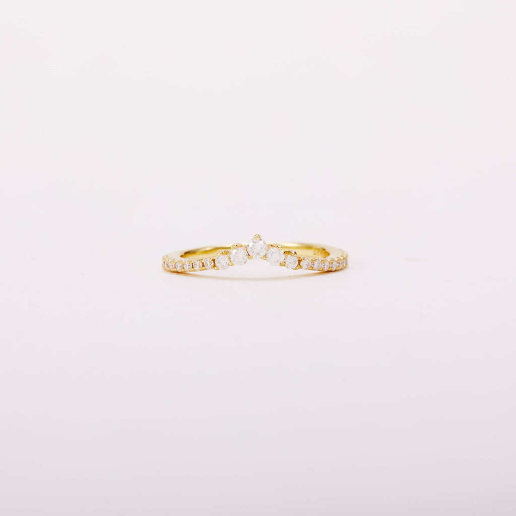 V Shape Stacking Ring