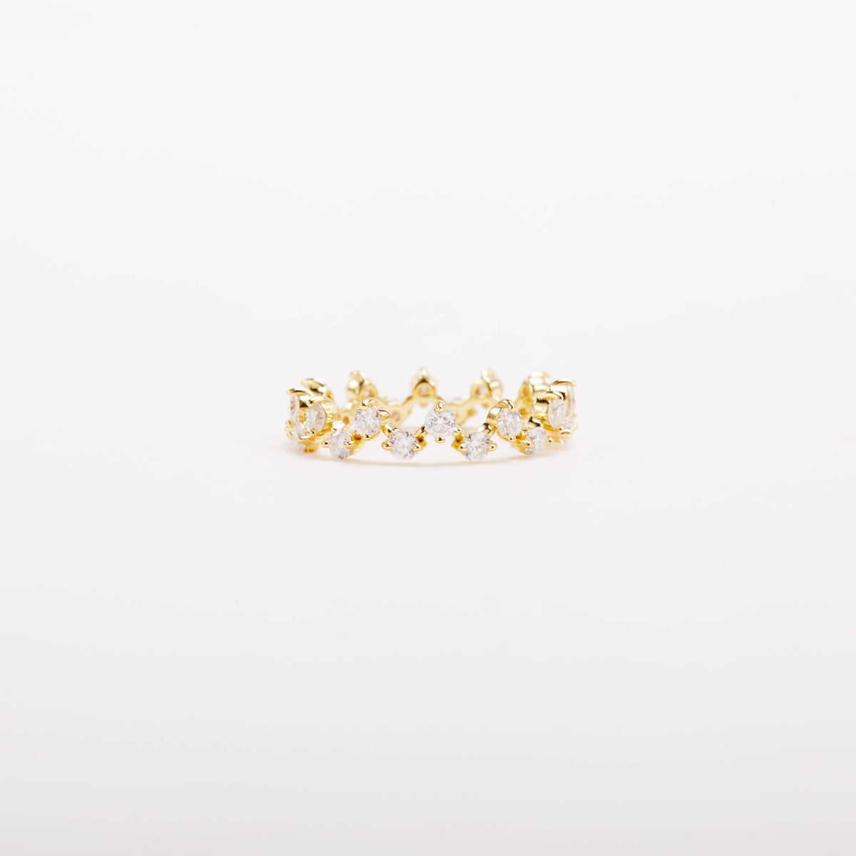 Zigzag Stacking Ring