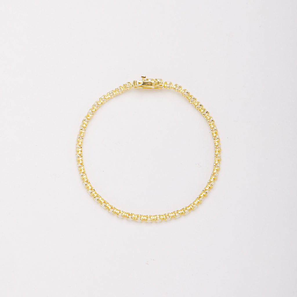 3mm Round Tennis Bracelet