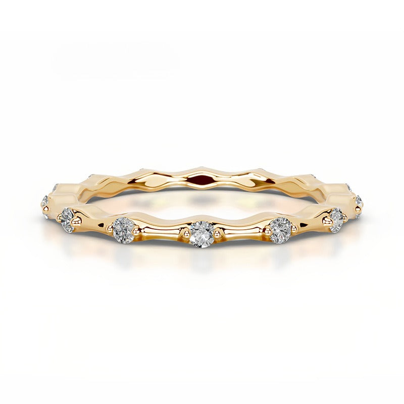 Ripple Stacking Ring