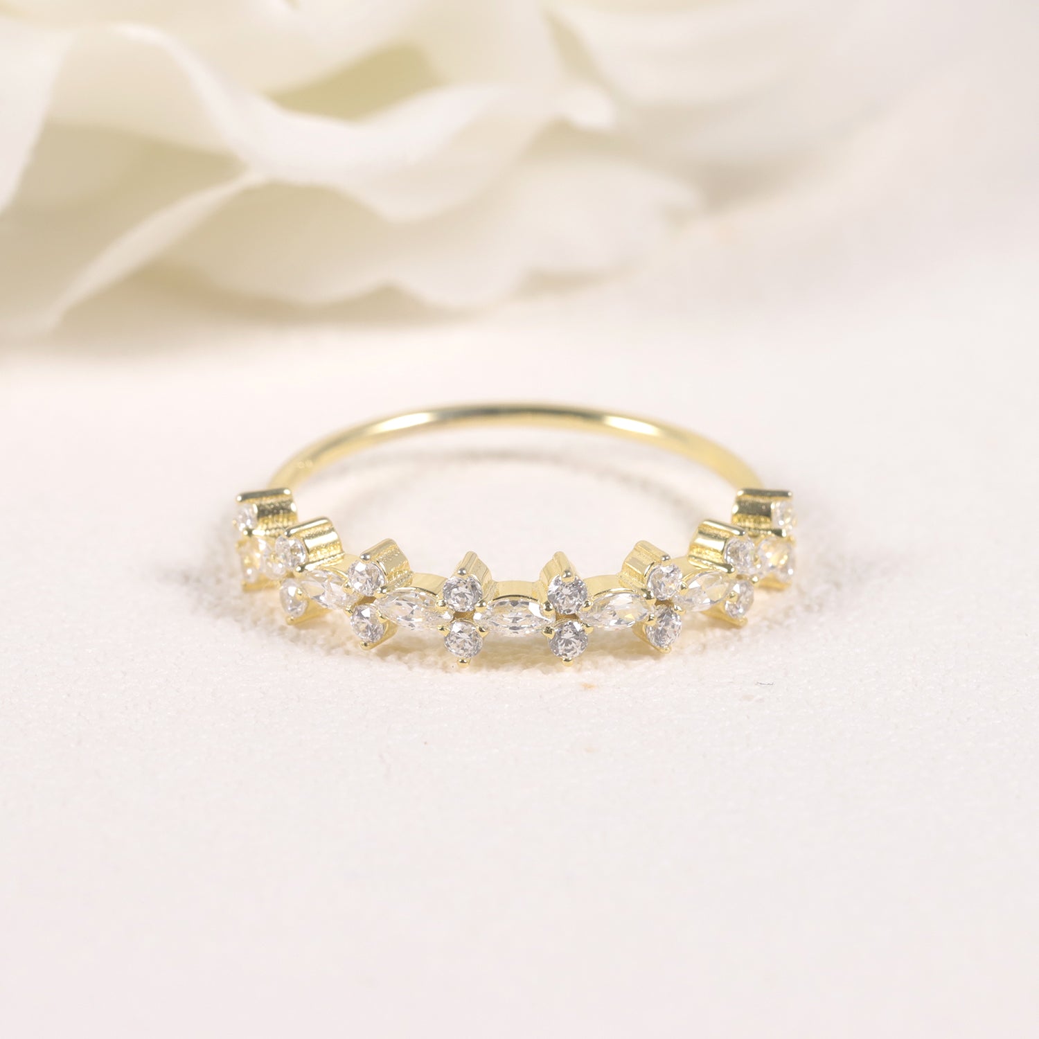 Clover Stacking Ring | Alvaura