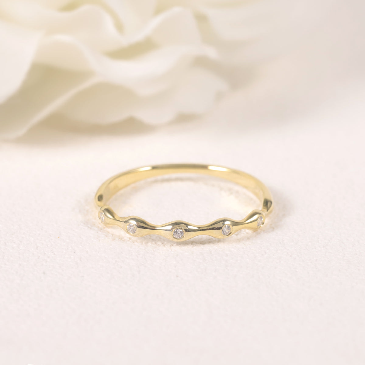 Upon a Star Stacking Ring