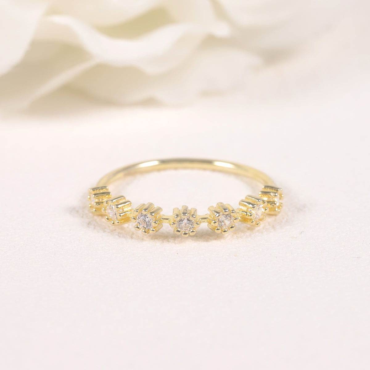 Petal Stacking Ring | Alvaura
