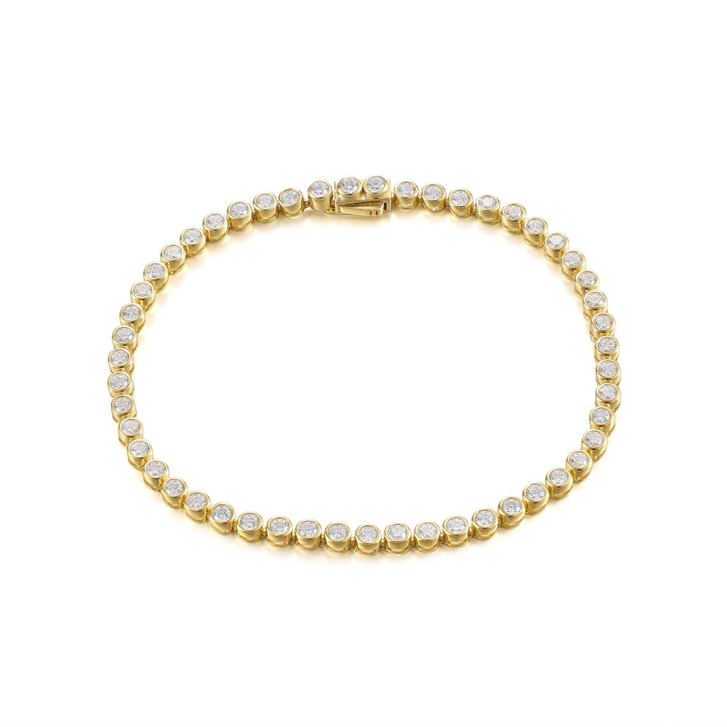 Round Tennis Bracelet