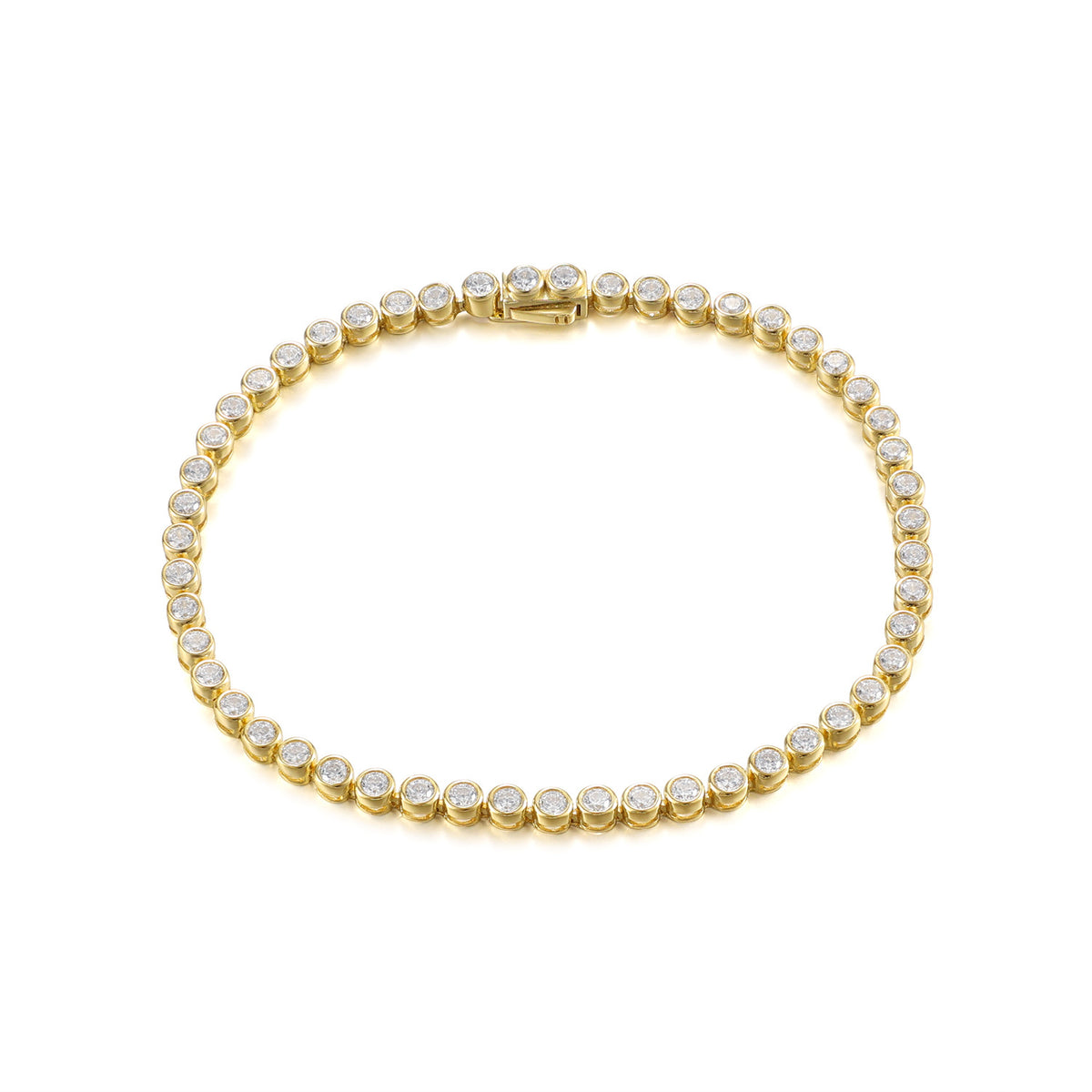 Round Tennis Bracelet