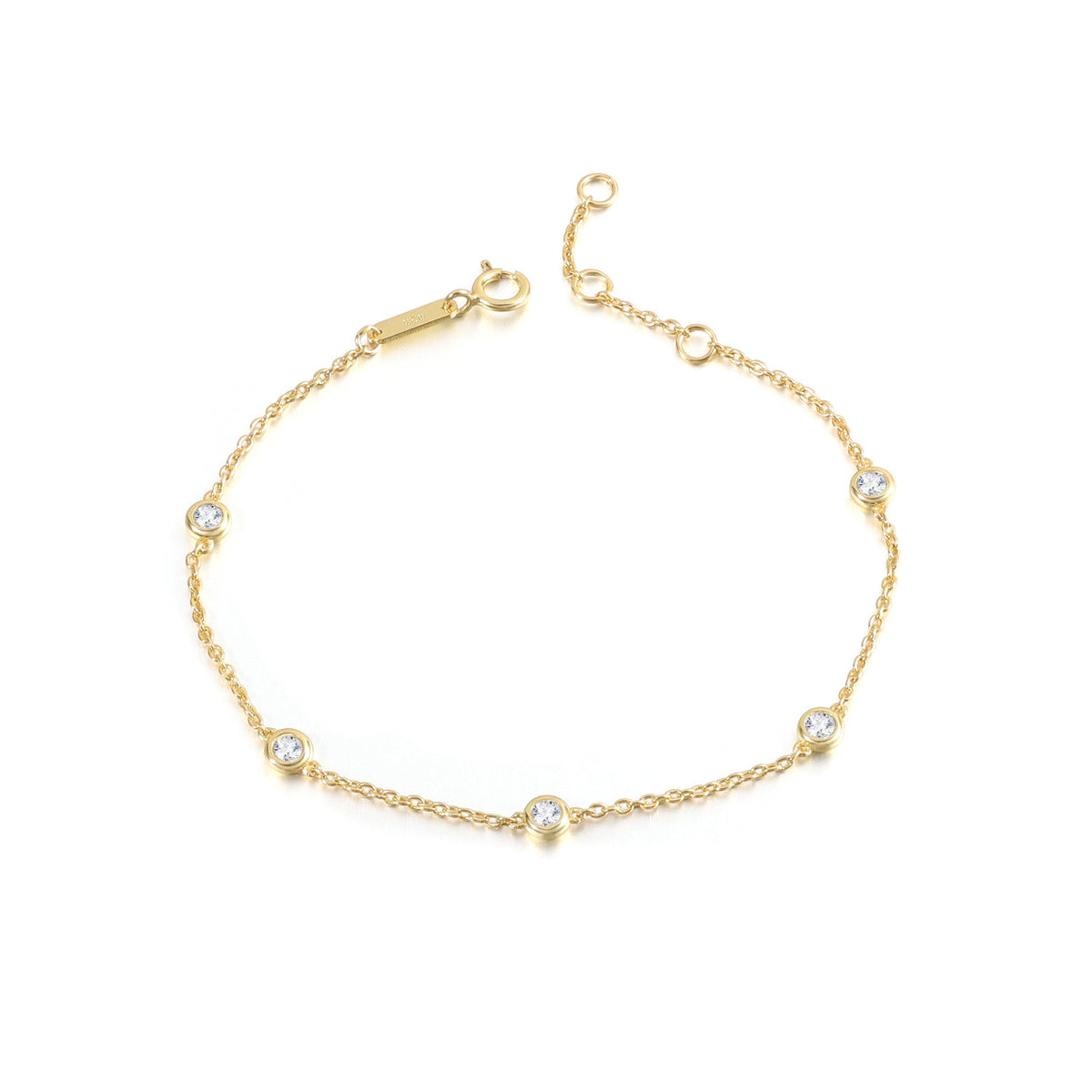Starry Moissanite Bracelet