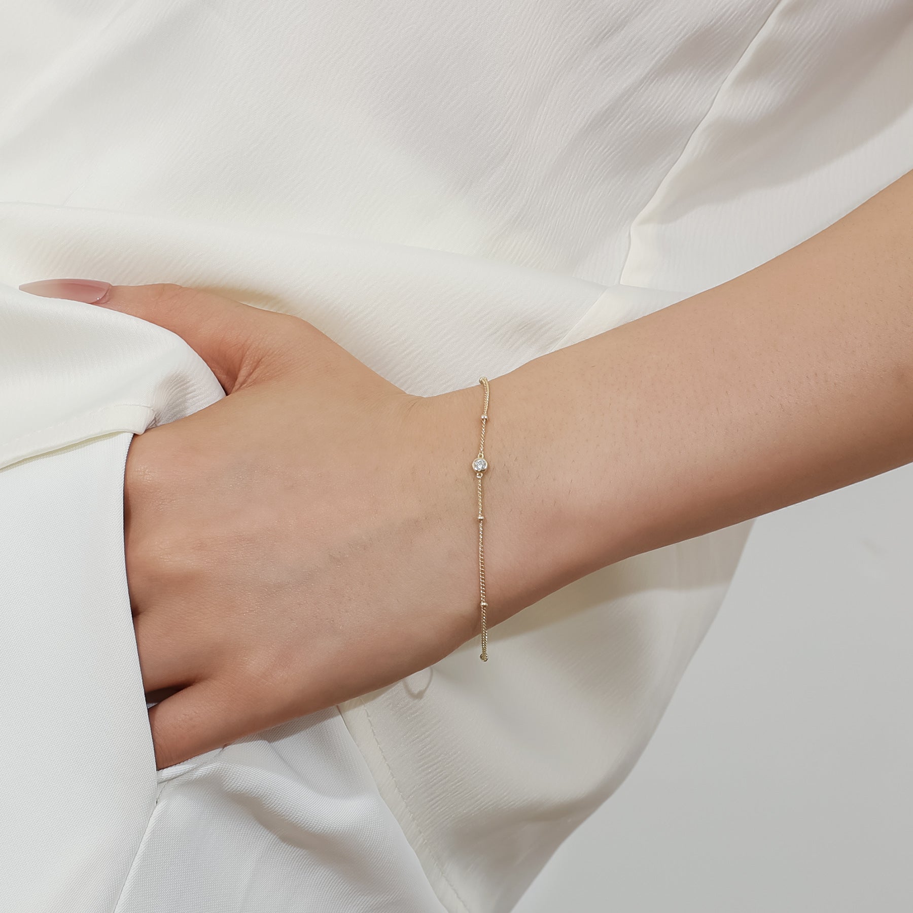 Dotted Star Bracelet