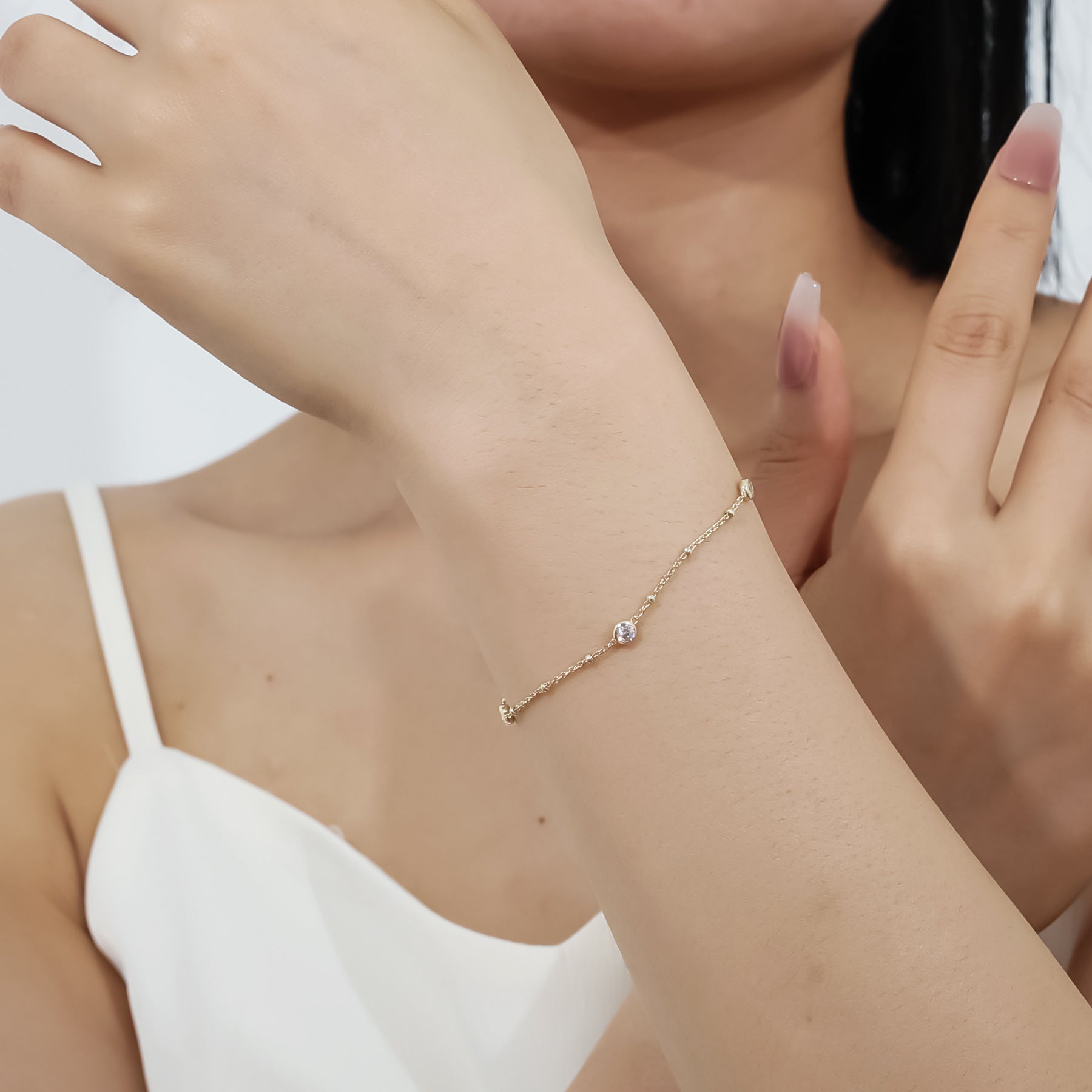 Dotted Star Bracelet
