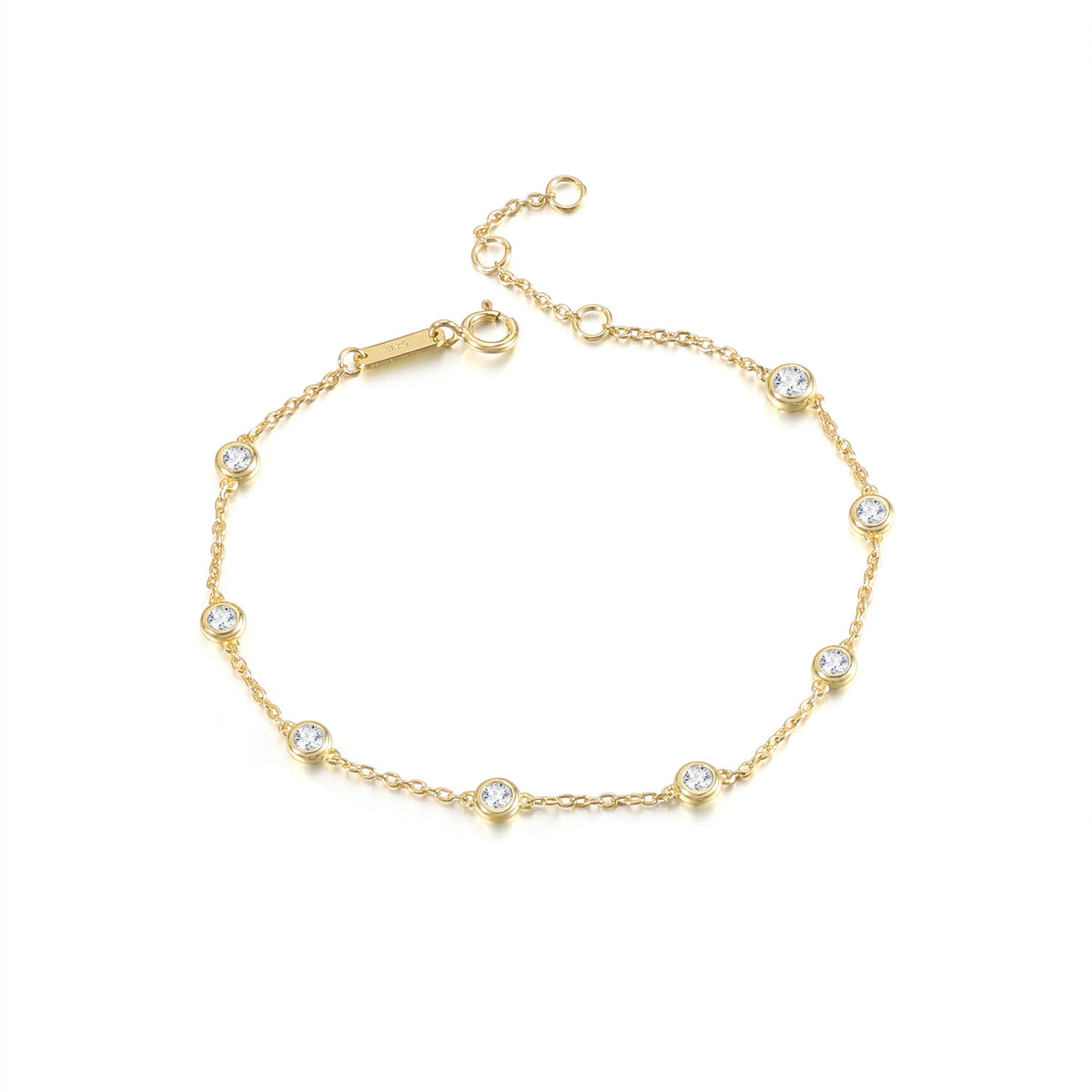 Starry Moissanite Bracelet