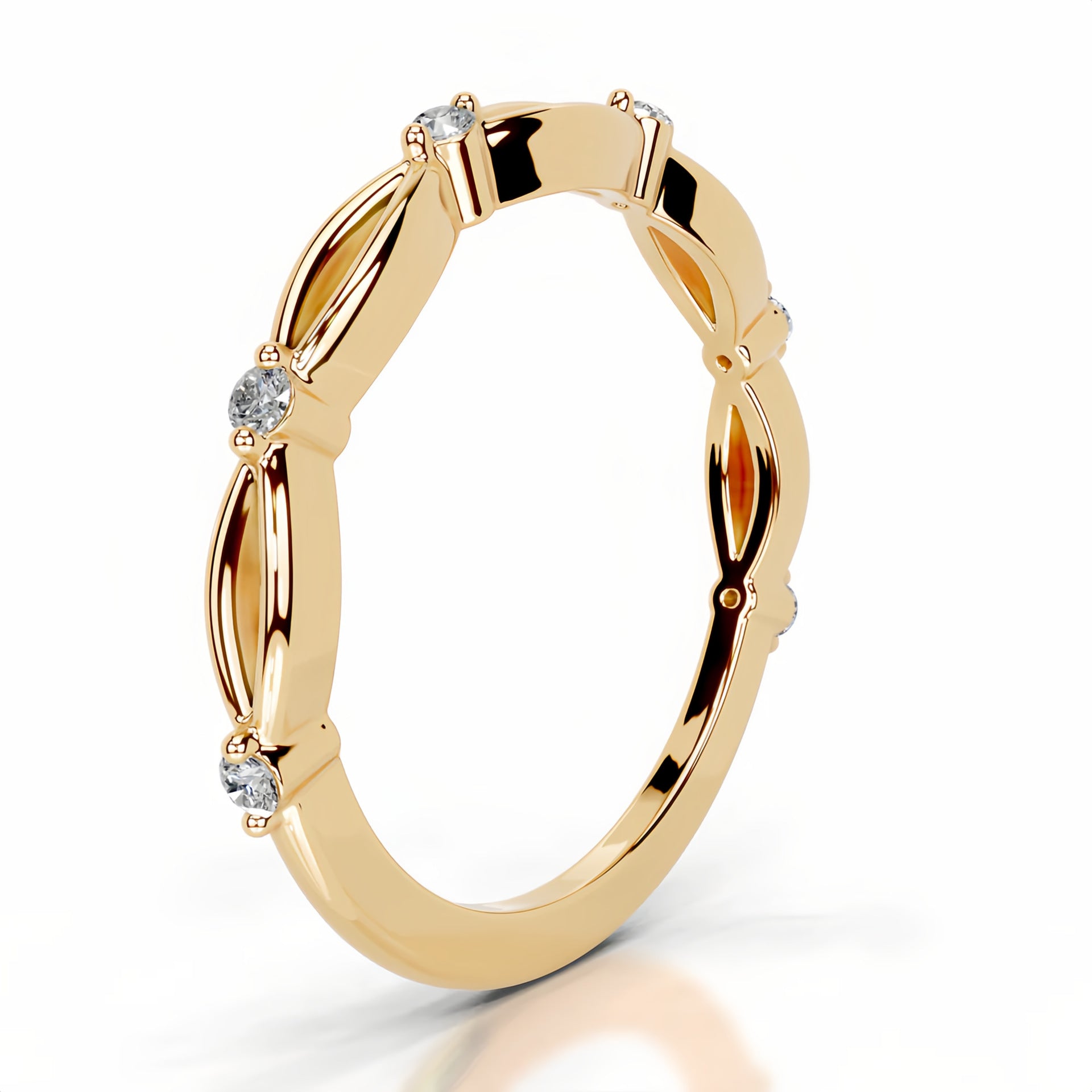 Petite Knot Stacking Ring