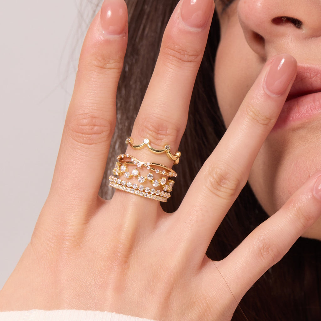 Stardust Stacking Ring