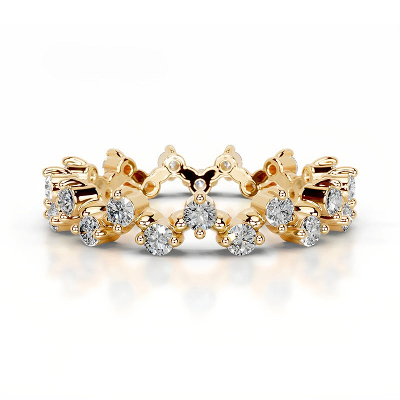 Zigzag Stacking Ring