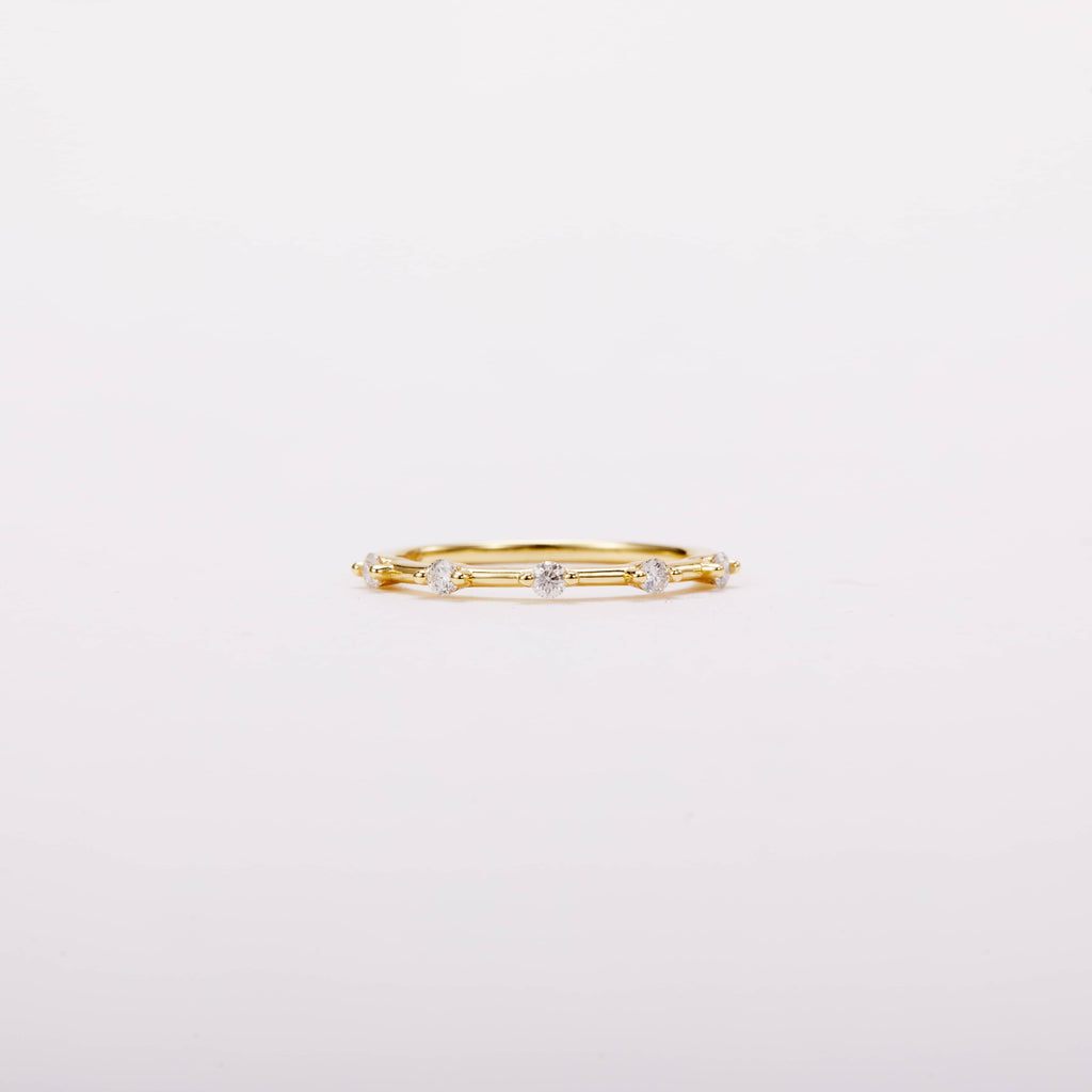 Floating Star Stacking Ring