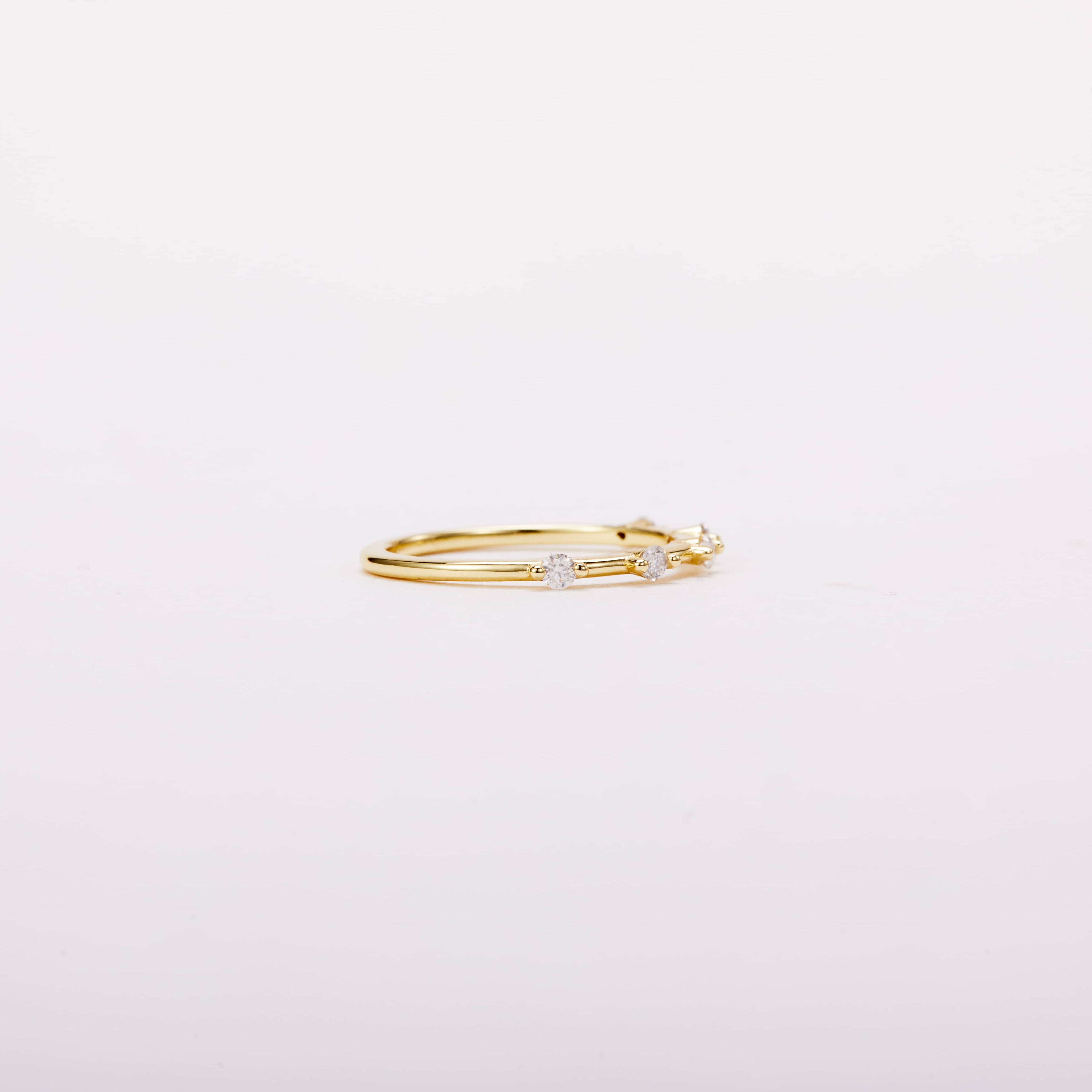 Floating Star Stacking Ring