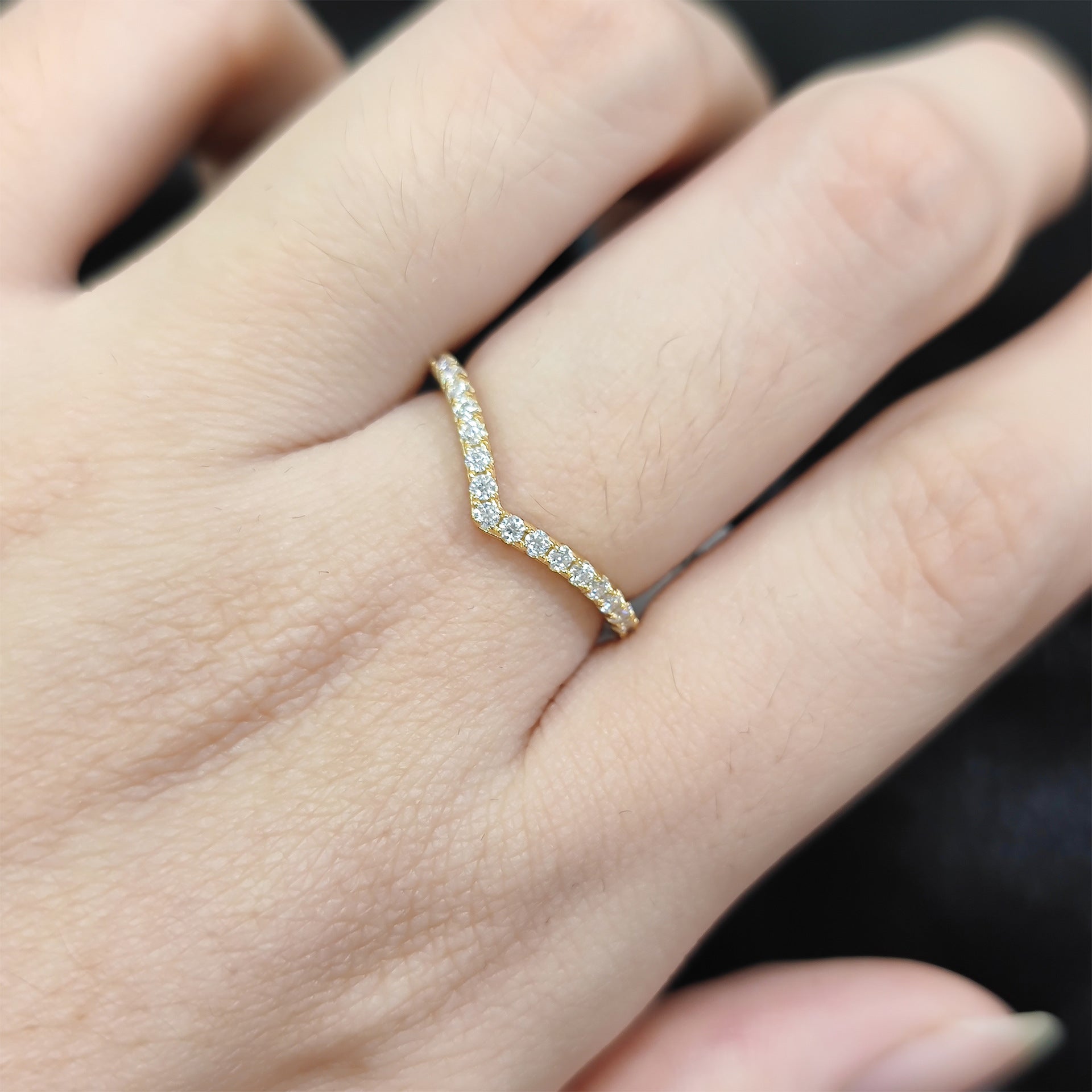 V-shape Stacking Ring
